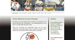 Desktop Screenshot of karateschule-ganschow.de